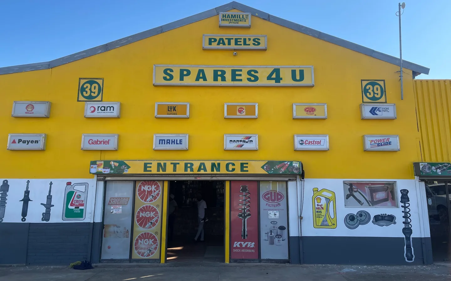 The Spares4U shop in Vryheid